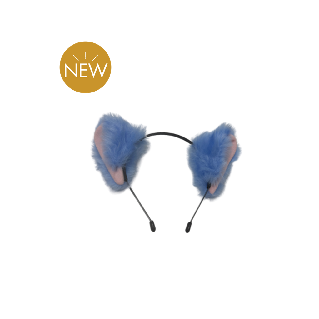 ネコ耳カチューシャ(水色)