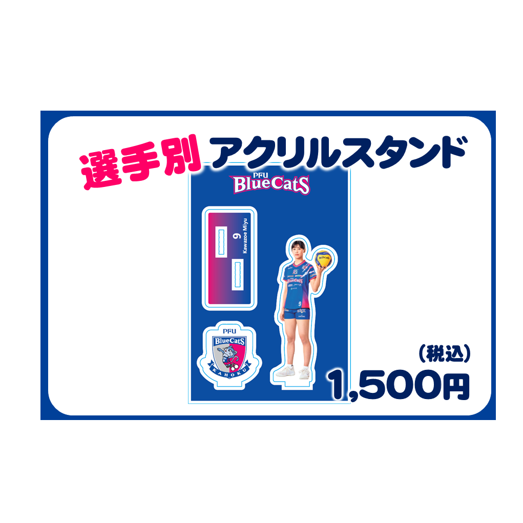 選手別アクリルスタンド  売切れ